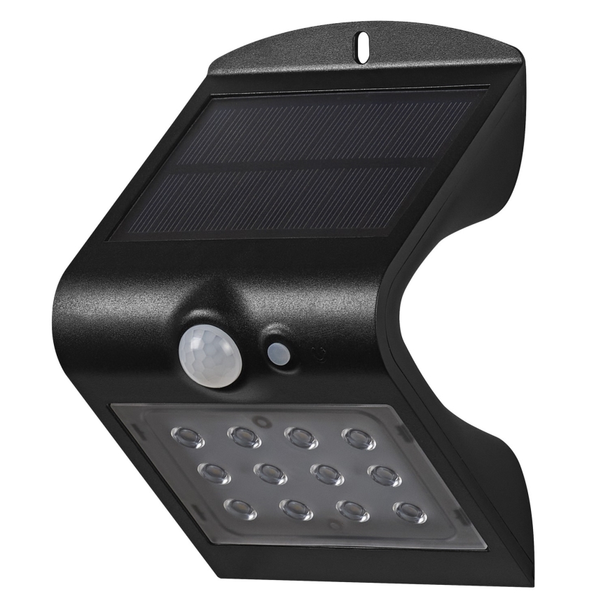 Ledvance - LED Päikesepaneeliga seinavalgusti koos anduriga LIBLIKAS LED/1,5W/3,7V 1200 mAh IP65