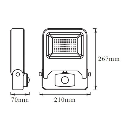 Ledvance - LED Prožektor anduriga ENDURA LED/50W/230V IP44