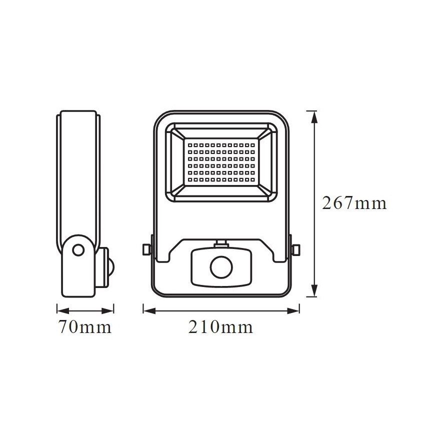 Ledvance - LED Prožektor anduriga ENDURA LED/50W/230V IP44