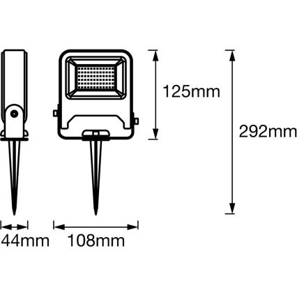 Ledvance - LED Prožektor ENDURA LED/10W/230V IP65