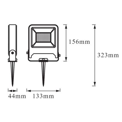 Ledvance - LED-prožektor ENDURA LED/20W/230V IP65