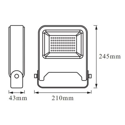 Ledvance - LED-prožektor ENDURA LED/50W/230V IP65