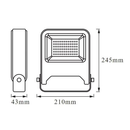 Ledvance - LED-prožektor ENDURA LED/50W/230V IP65