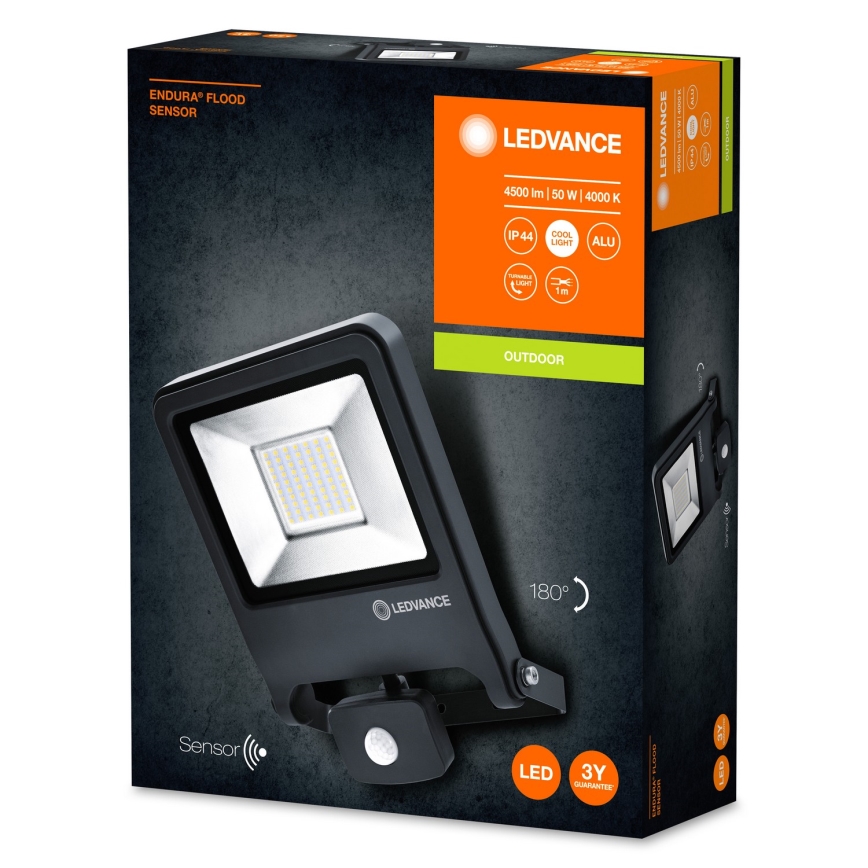 Ledvance - LED Prožektor koos anduriga ENDURA LED/50W/230V IP44