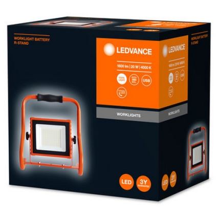 Ledvance - LED Prožektor R-STAND LED/20W/5V IP44