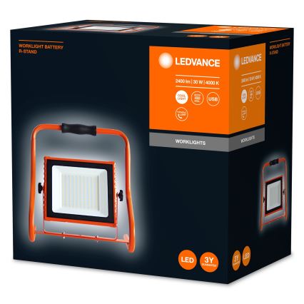 Ledvance - LED Prožektor R-STAND LED/30W/5V IP44