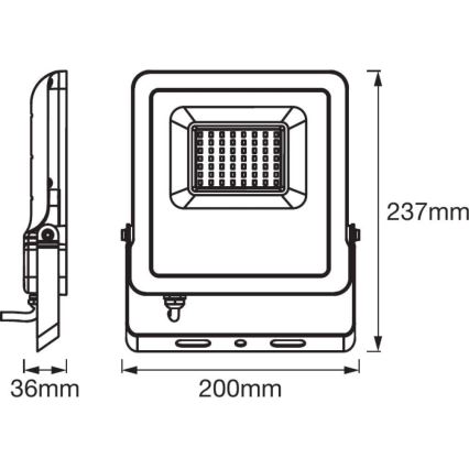 Ledvance - LED Prožektor SMART+ FLOOD LED/50W/230V IP65 Wi-Fi