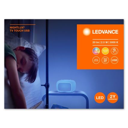 Ledvance - LED Puutetundlik öölamp lastetuppa TOUCH LED/2,5W/5V