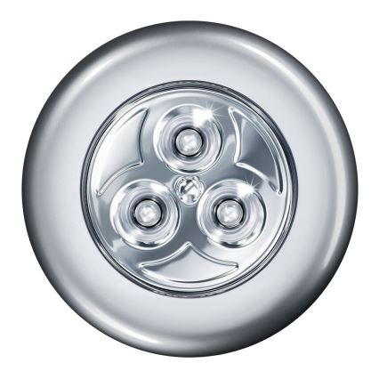 Ledvance - LED Puutetundlik öövalgusti DOT-IT LED/0,2W/3xAAA