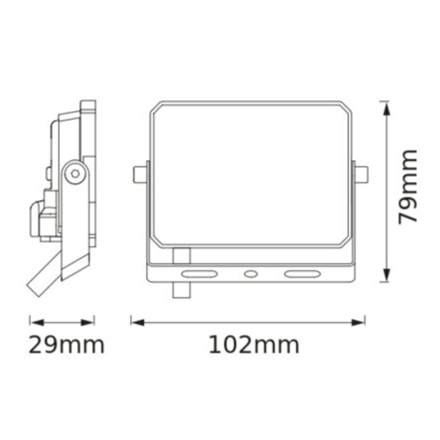 Ledvance - LED-reflektor FLOODLIGHT LED/10W/230V 4000K IP65