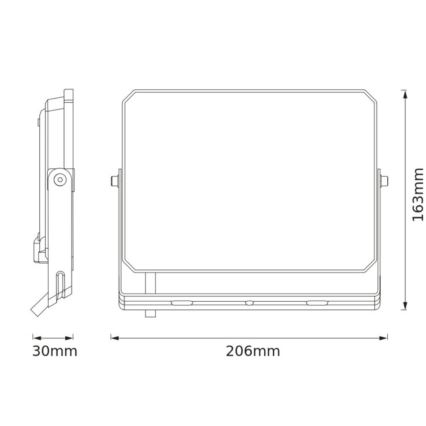 Ledvance - LED-reflektor FLOODLIGHT LED/50W/230V 4000K IP65