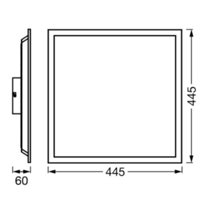 Ledvance - LED RGB Hämardatav laevalgusti SMART+ MAGIC LED/24W/230V 2700-6500K Wi-Fi + kaugjuhtimispult