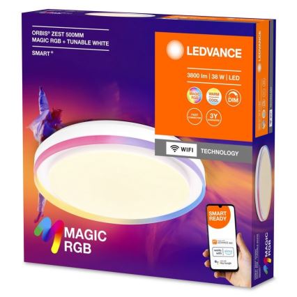 Ledvance - LED RGB Hämardatav laevalgusti SMART+ MAGIC LED/38W/230V  2700-6500K Wi-Fi