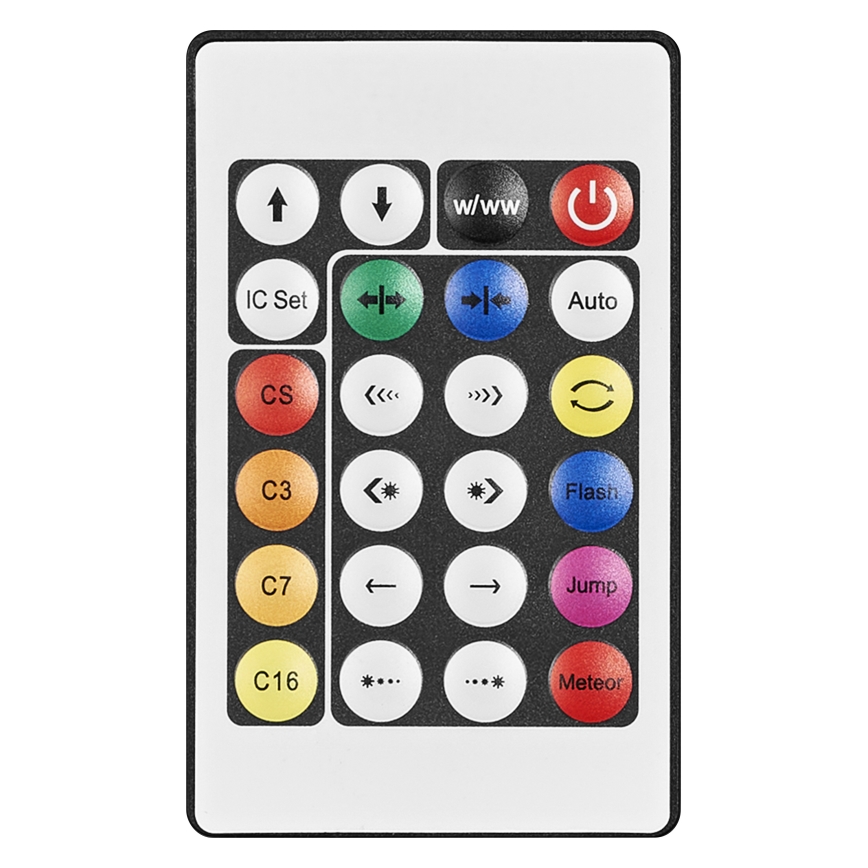 Ledvance - päikeseenergial töötav, hämardatav LED RGB riba FLEX MAGIC 3m LED/1,2W/5V + kaugjuhtimispult