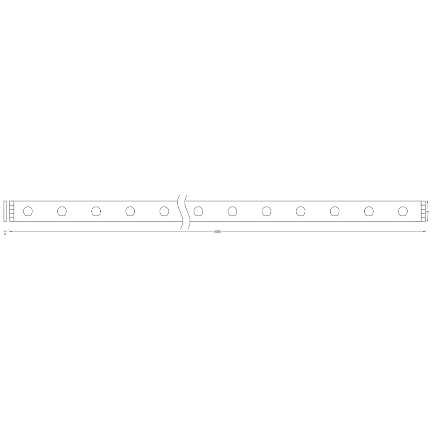 Ledvance - LED RGB Hämardatav valgusriba FLEX 5m LED/19W/230V + kaugjuhtimispult
