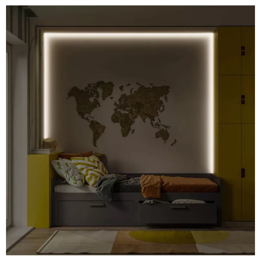 Ledvance - LED RGB Hämardatav valgusriba FLEX AUDIO 3m LED/12,5W/230V + kaugjuhtimispult