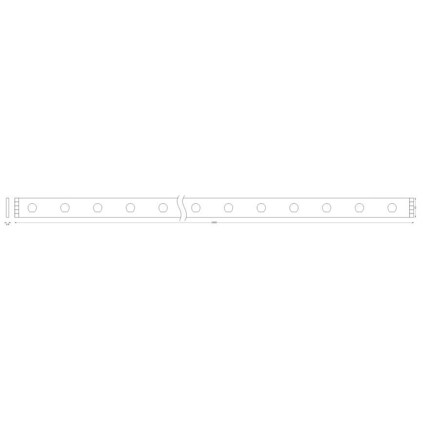 Ledvance - LED RGB+TW Hämardatav valgusriba SMART+ FLEX 2m LED/8,5W/230V Wi-Fi