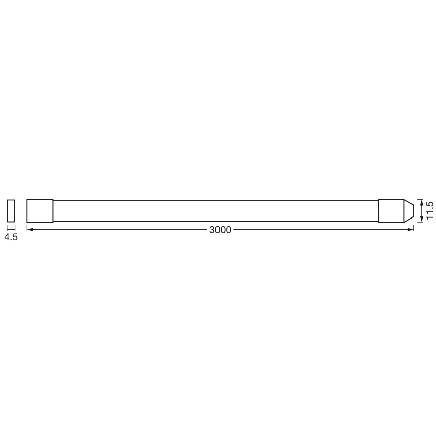 Ledvance - LED RGB+TW Hämardatav väli riba FLEX 3m LED/12,5W/230V 2700-6500K IP44 Wi-Fi