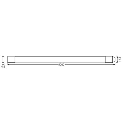 Ledvance - LED RGB+TW Hämardatav väli riba FLEX 5m LED/14,5W/230V 2700-6500K IP44 Wi-Fi