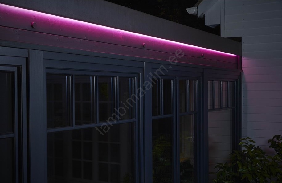 LED Smart Neon Flex Strisce 5m IP44 20W Rgbtw 2700-6500K App Google Alexa Wifi