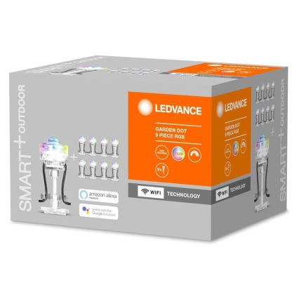 Ledvance - LED RGB Väli pikenduskomplekt SMART+ 9 x DOT LED/2.5W/230V IP65 Wi-Fi