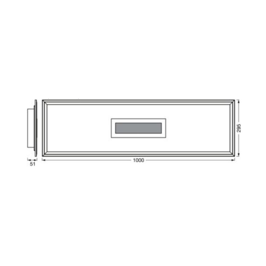 Ledvance - LED RGBW Hämardatav laevalgusti SMART+ PLANON LED/36W/230V 2700-6500K Wi-Fi