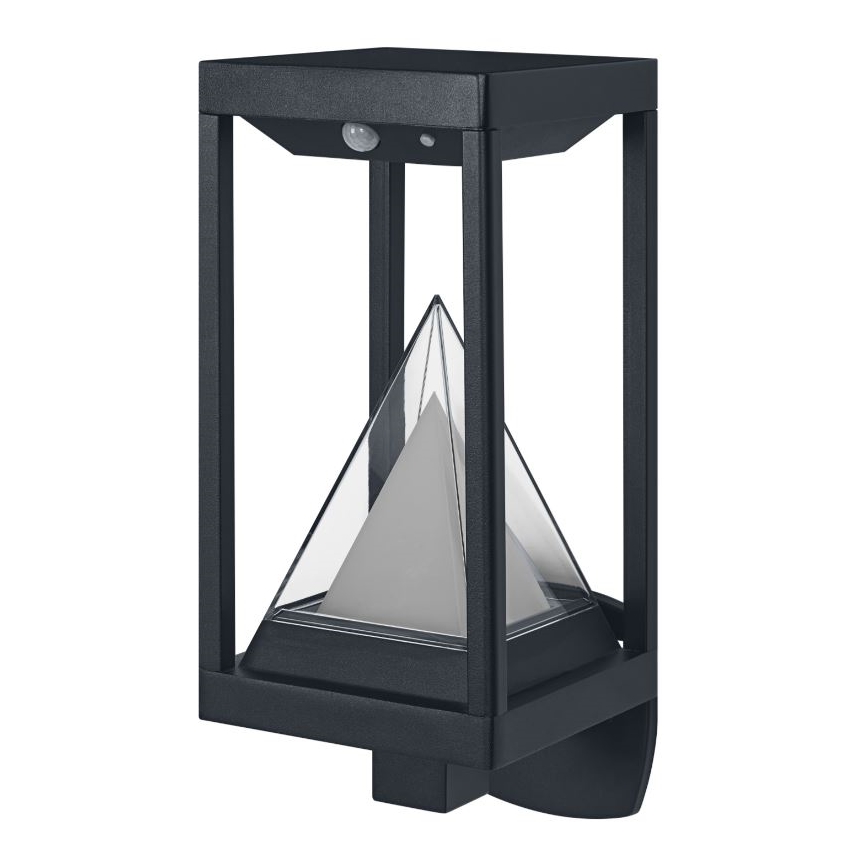Ledvance - LED RGBW Hämardatav päikesepaneeliga seinavalgusti koos anduriga SMART+ ALPS LED/6W/3,7V 3000K IP44