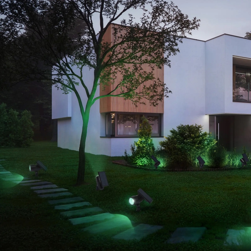 Ledvance - LED RGBW Hämardatav päikesepaneeliga valgusti SMART+ SOLAR LED/0,6W/3,7V 2000 mAh 3000-6500K IP44