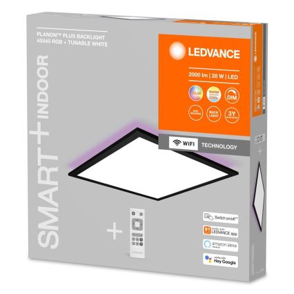 Ledvance - LED RGBW Hämardatav paneel SMART+ PLANON LED/28W/230V 3000-6500K Wi-Fi + pult