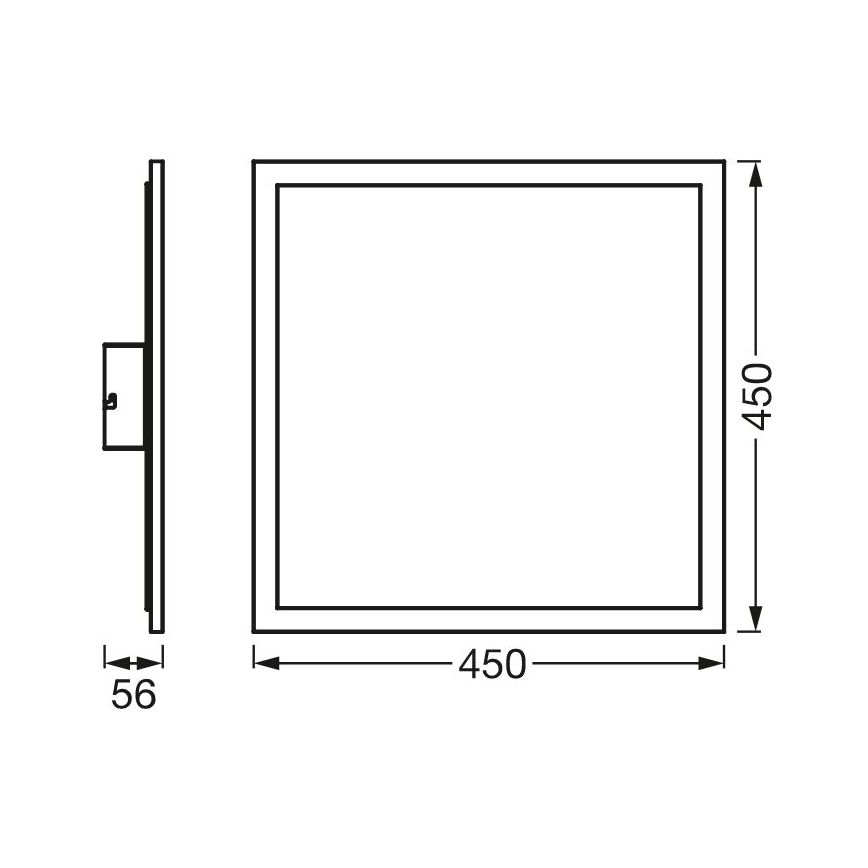 Ledvance - LED RGBW Hämardatav paneel SMART+ PLANON LED/28W/230V 3000-6500K Wi-Fi + pult