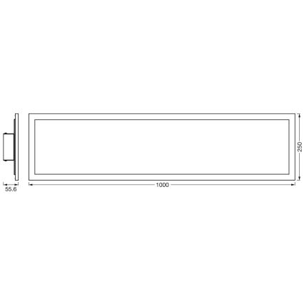 Ledvance - LED RGBW Hämardatav paneel SMART+ PLANON LED/30W/230V 3000-6500K Wi-Fi + pult