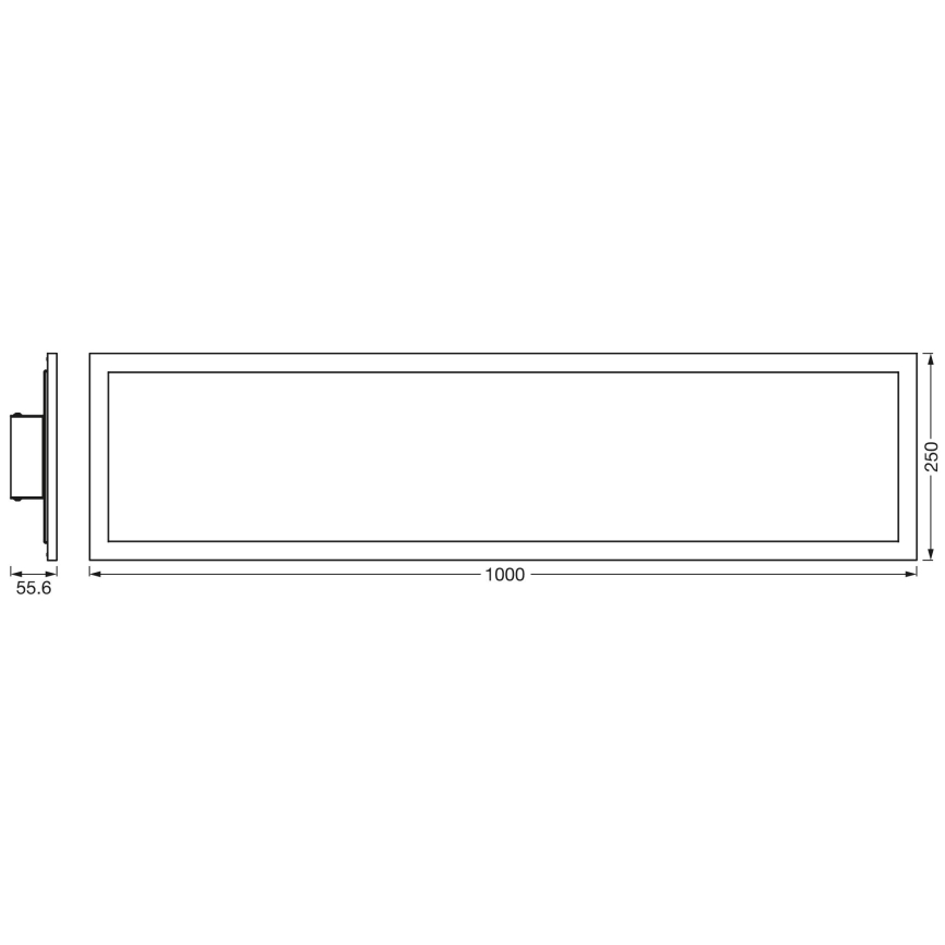 Ledvance - LED RGBW Hämardatav paneel SMART+ PLANON LED/30W/230V 3000-6500K Wi-Fi + pult