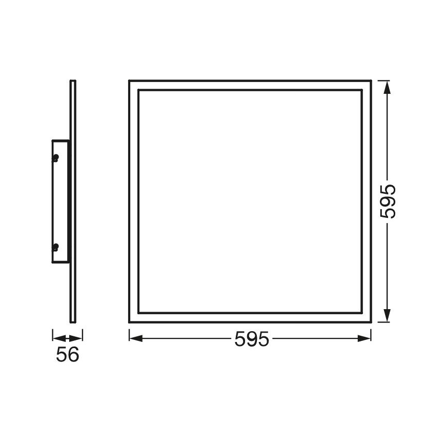 Ledvance - LED RGBW Hämardatav paneel SMART+ PLANON LED/40W/230V 3000-6500K Wi-Fi + pult