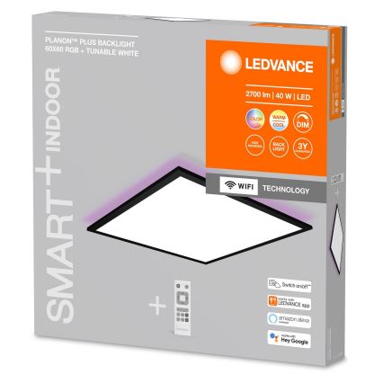 Ledvance - LED RGBW Hämardatav pinnale kinnitatav paneel SMART+ PLANON LED/40W/230V Wi-Fi + Pult