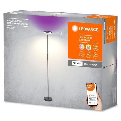 Ledvance - LED RGBW Hämardatav põrandalamp SMART+ FLOOR LED/13,5W/230V 2700-5000K Wi-Fi