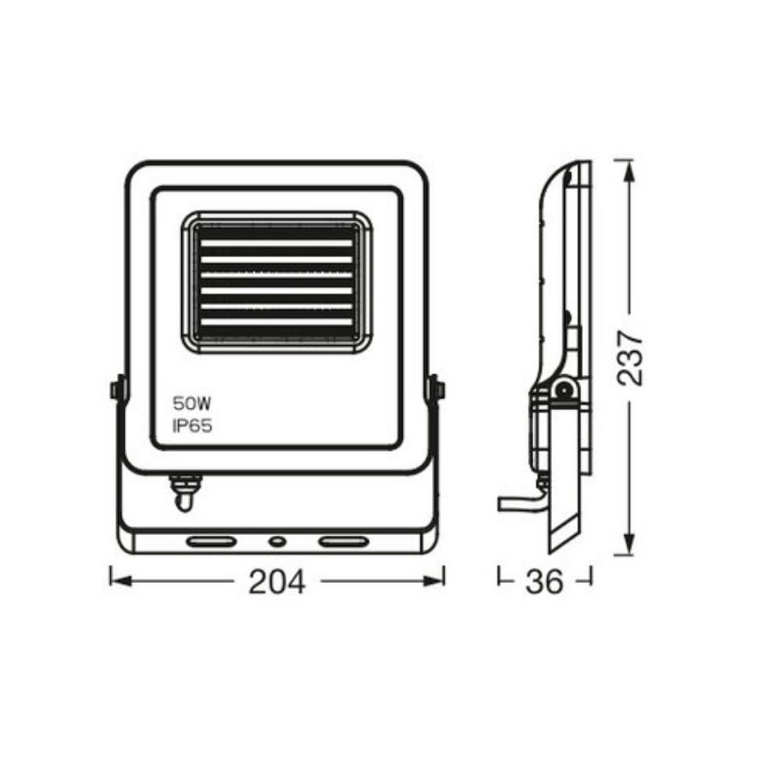 Ledvance - LED RGBW Hämardatav väli prožektor SMART+ FLOODLIGHT LED/50W/230V IP65 Wi-Fi