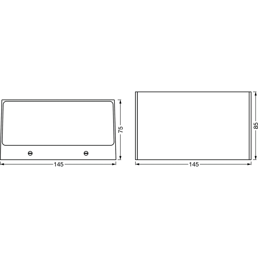 Ledvance - LED RGBW Hämardatav seinavalgusti SMART+ BRICK LED/14W/230V Wi-Fi IP44