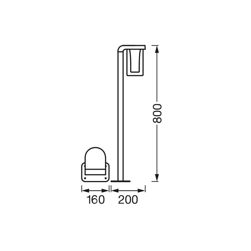 Ledvance - LED RGBW Hämardatav välivalgusti SMART+ CASCADE LED/10W/230V Wi-Fi IP44
