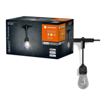 Ledvance - LED RGBW hämardatav välitingimustele mõeldud valguskett SMART+ STRING 12xLED/0,37W/230V IP44 Wi-Fi