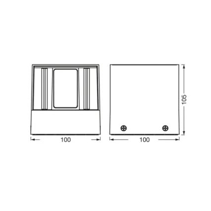 Ledvance - LED RGBW Hämardatav väli seinavalgusti SMART+ BEAM LED/8W/230V 3000-6500K IP44 Wi-Fi