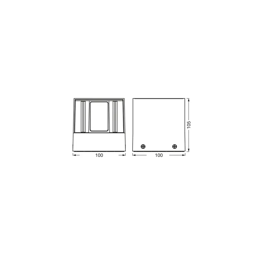 Ledvance - LED RGBW Hämardatav väli seinavalgusti SMART+ BEAM LED/8W/230V 3000-6500K IP44 Wi-Fi