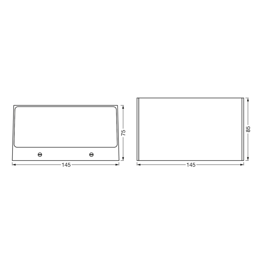 Ledvance - LED RGBW Hämardatav väli seinavalgusti SMART+ BRICK LED/14W/230V Wi-Fi IP44