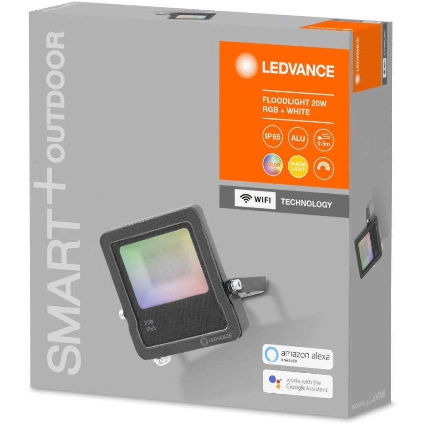 Ledvance - LED RGBW Prožektor SMART+ FLOOD LED/20W/230V IP65 Wi-Fi
