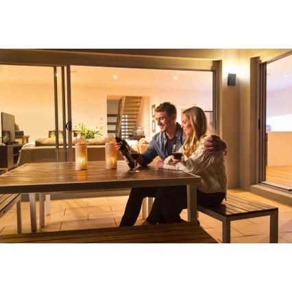 Ledvance - LED RGBW Väli seinavalgusti SMART+ CURVE LED/9W/230V IP44 Wi-Fi