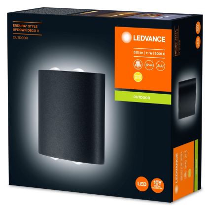 Ledvance - LED Seinavalgusti õue ENDURA 2xLED/11W/230V IP44