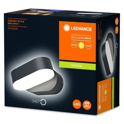 Ledvance - LED Seinavalgusti õue ENDURA LED/8W/230V IP44