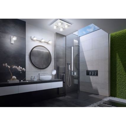 Ledvance - LED Seinavalgusti vannituppa ORBIS FLAME 2xLED/5,5W/230V 3000/4000K IP44 valge