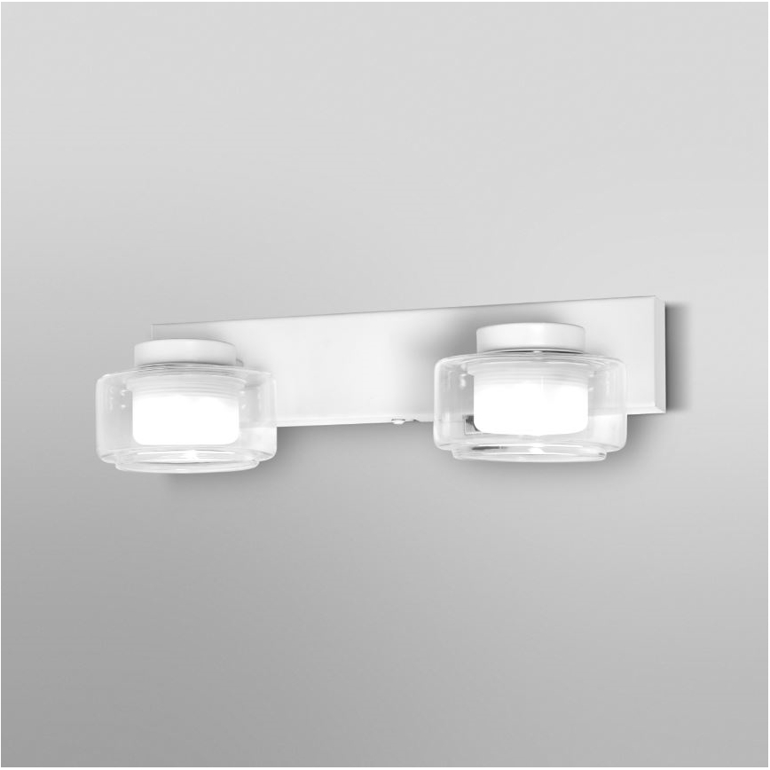 Ledvance - LED Seinavalgusti vannituppa ORBIS FLAME 2xLED/5,5W/230V 3000/4000K IP44 valge