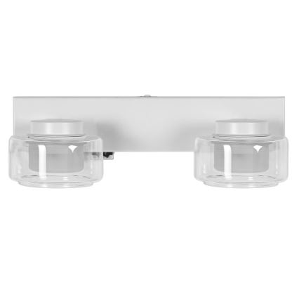 Ledvance - LED Seinavalgusti vannituppa ORBIS FLAME 2xLED/5,5W/230V 3000/4000K IP44 valge