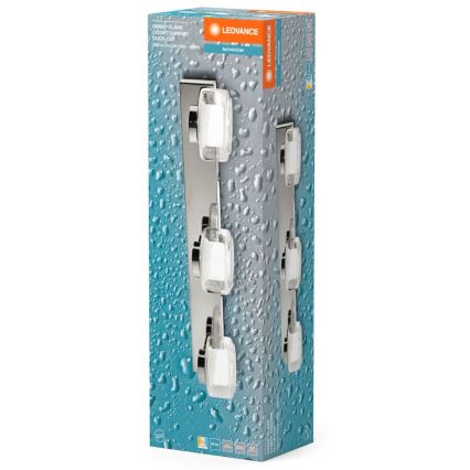 Ledvance-LED Seinavalgusti vannituppa ORBIS FLAME 3xLED/5,5W/230V IP44 kroom